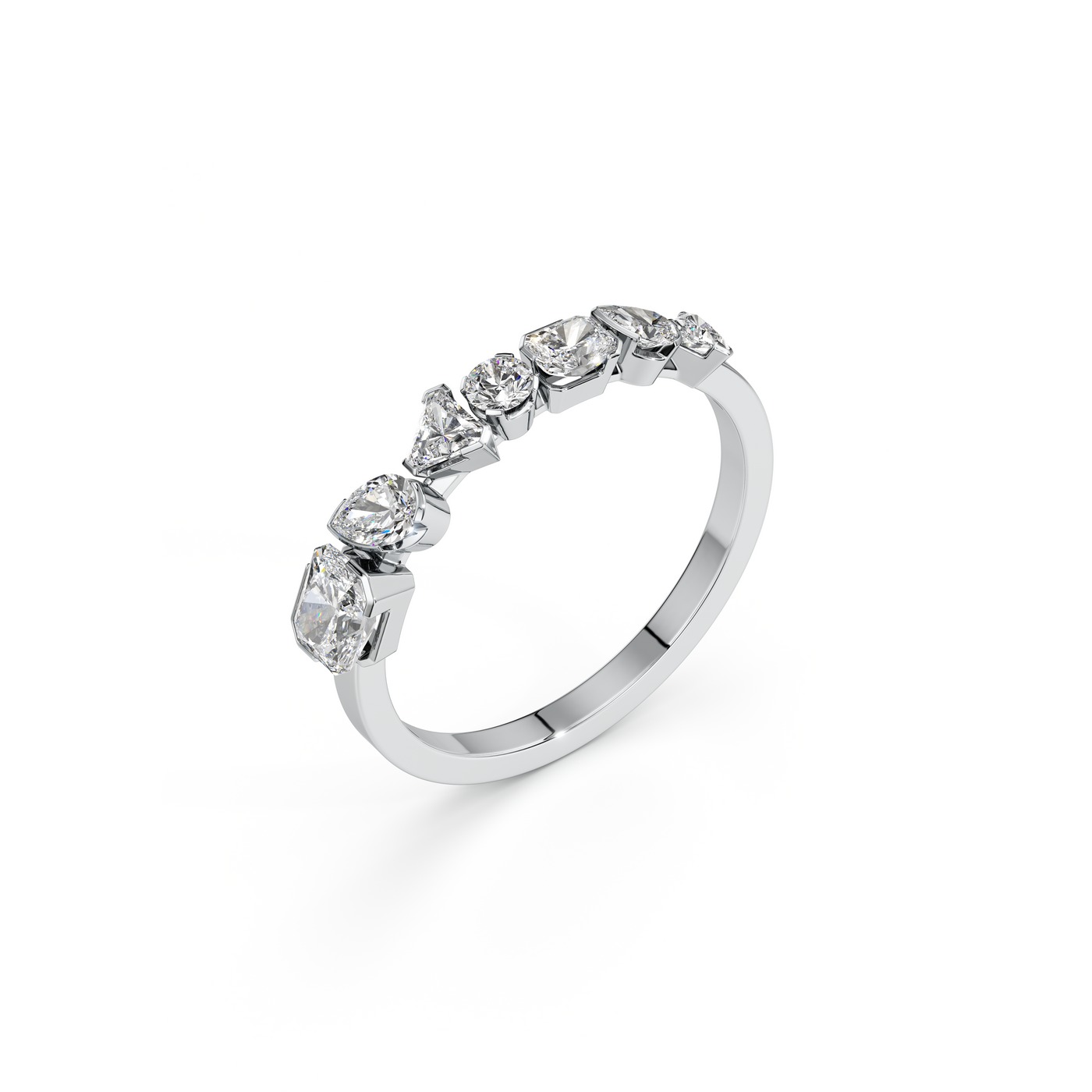 Raw product shot — fine jewellery