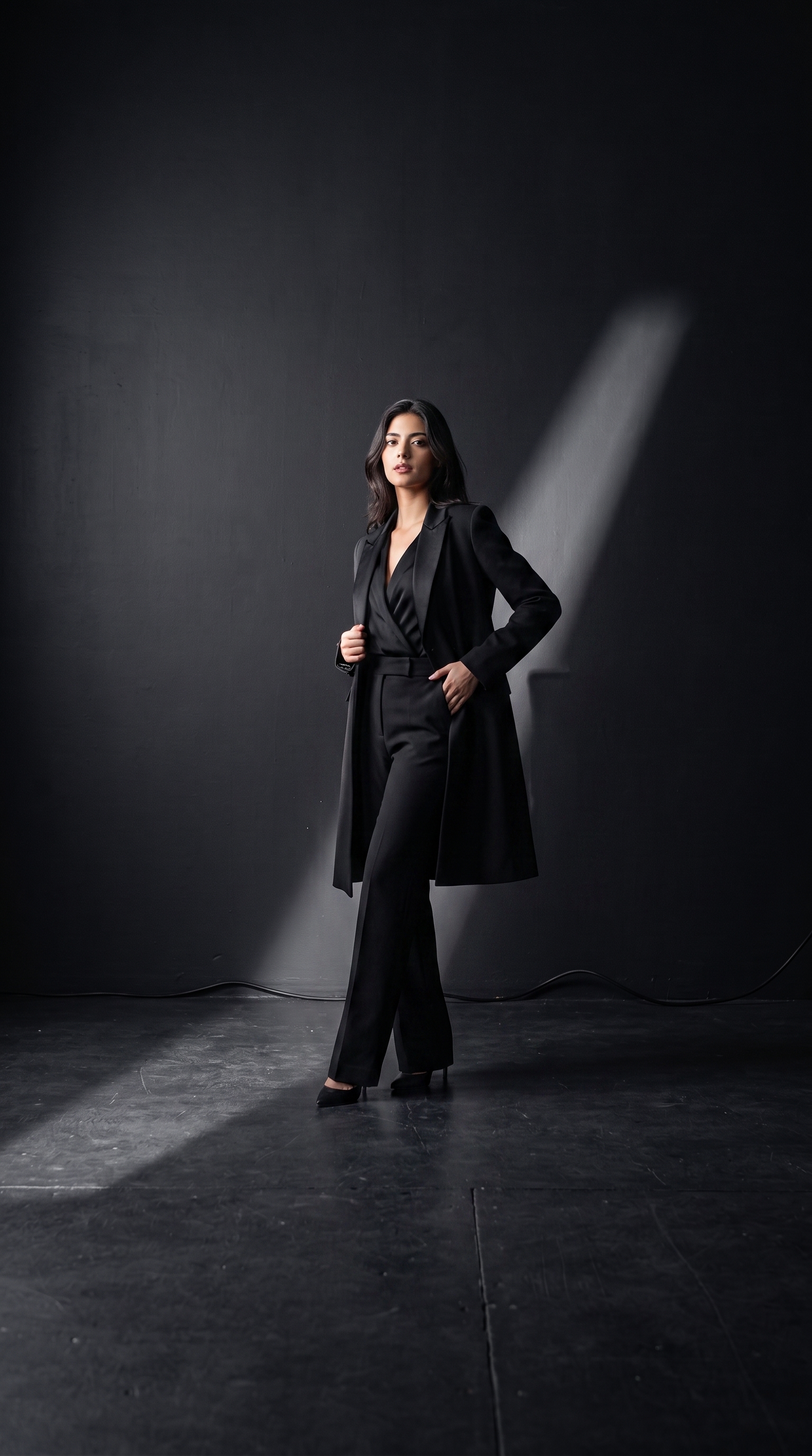 Studio Black — with model