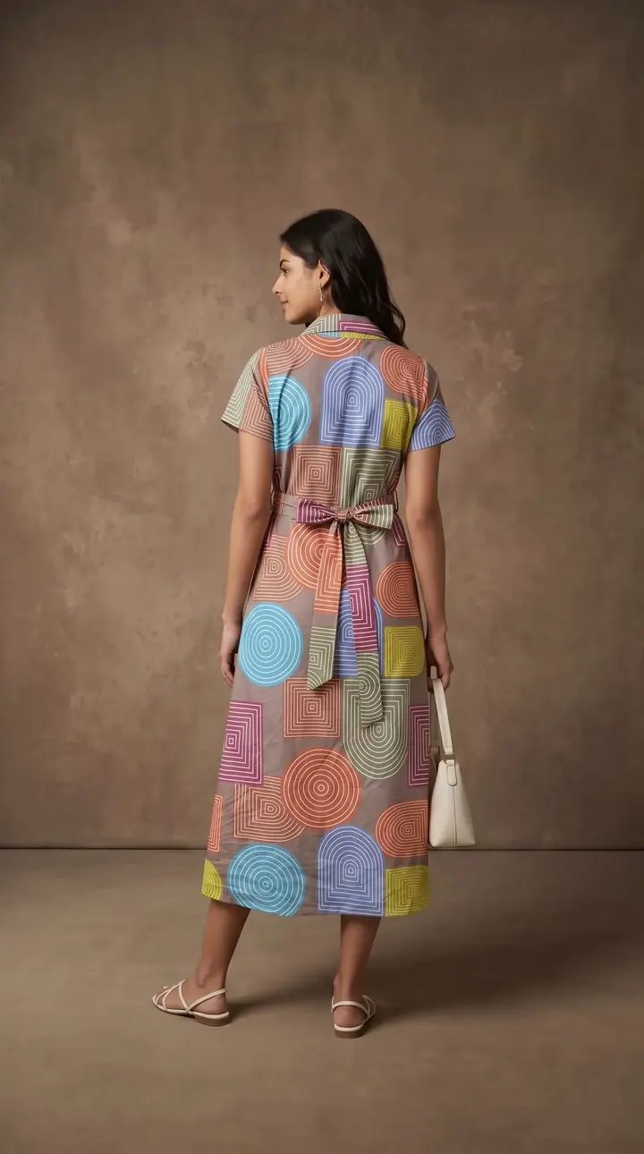 Dresses look 03, back view